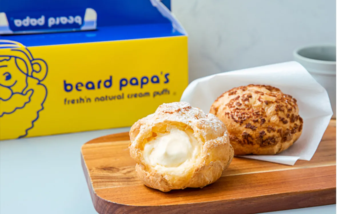 A freshly made workshop in BEARD PAPA’S