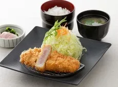 Domestic roast TONKATSU set 140g 1,480 yen (tax included)