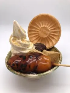 Mitarashi parfait