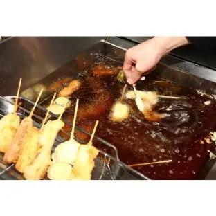 Kushikatsu omakase platter
